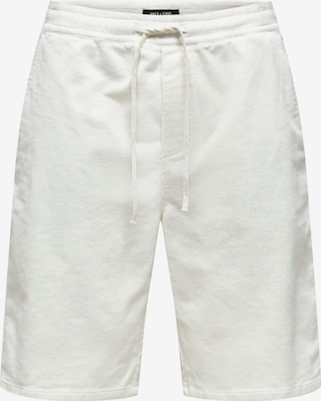 Only & Sons Pants 'LINUS' in White: front