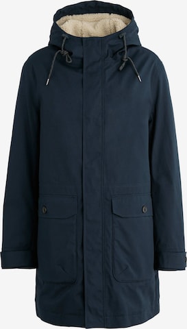 Seasalt Cornwall Tussenjas 'Tidesman' in Blauw: voorkant