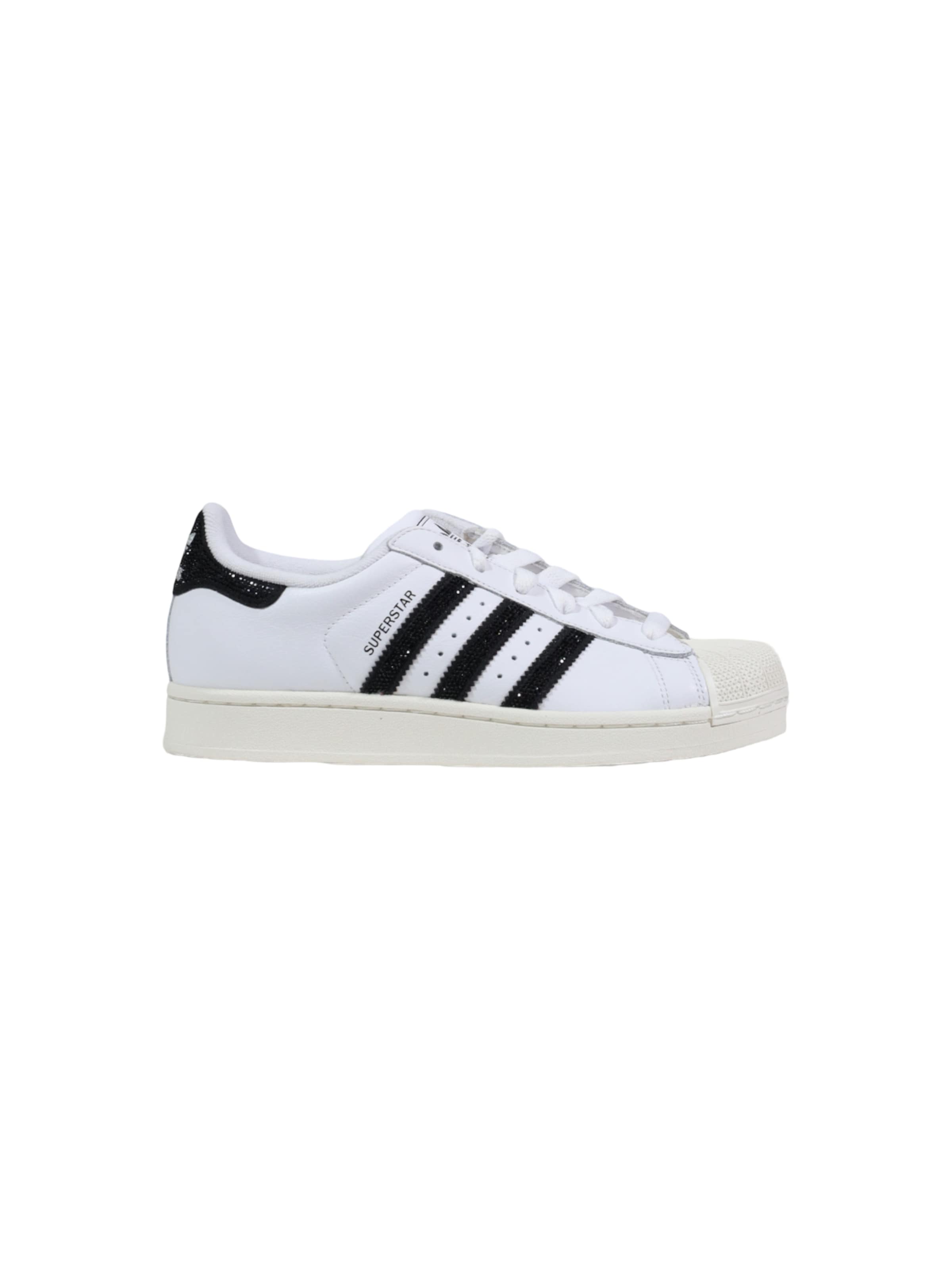 Sneaker bassa 'SUPERSTAR II W HQ2285' di ADIDAS ORIGINALS in bianco: frontale