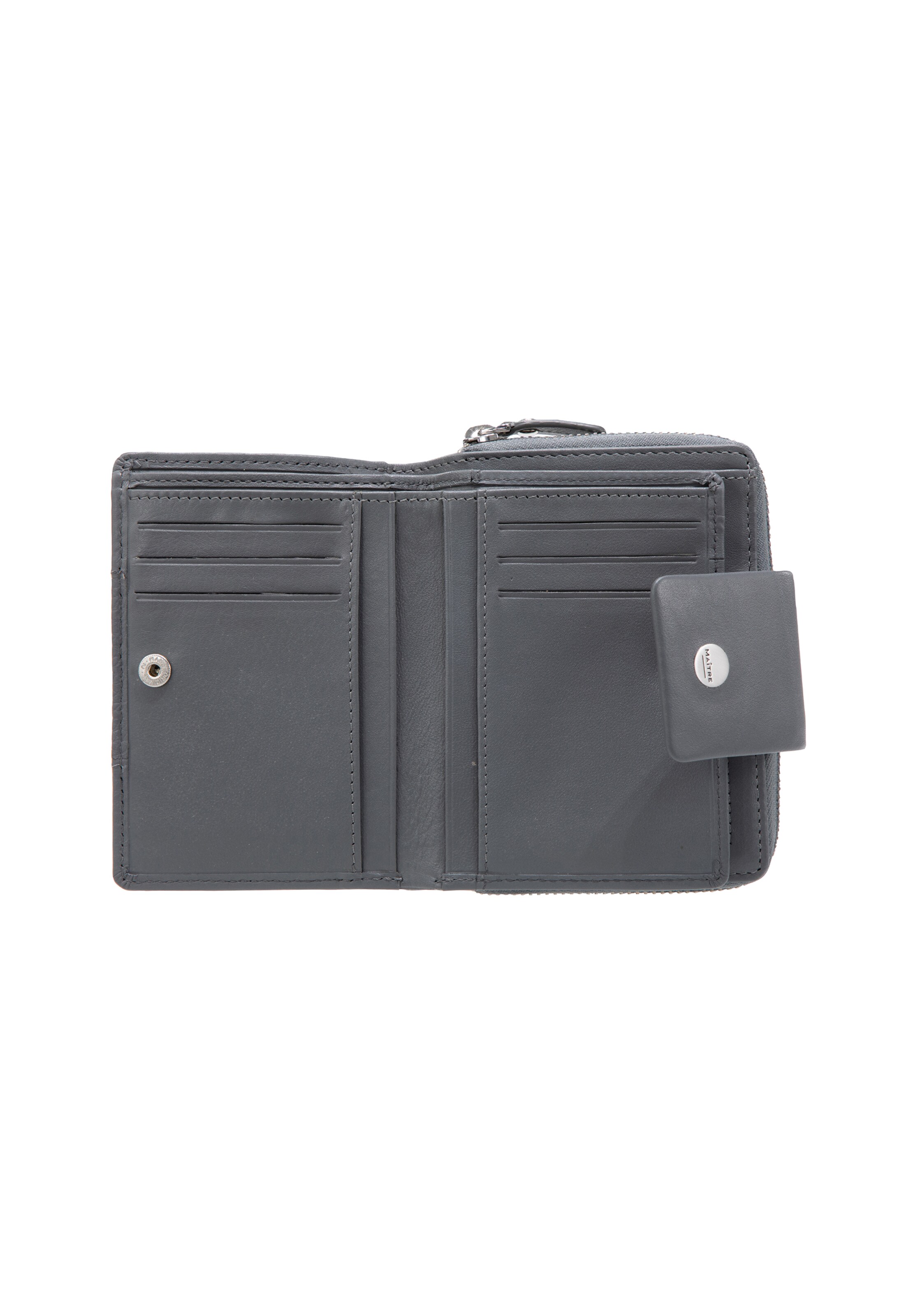 Maître Wallet 'Auen Diethilde' in Grey