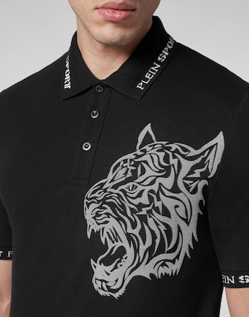 Plein Sport Poloshirt 'Tiger' in Schwarz