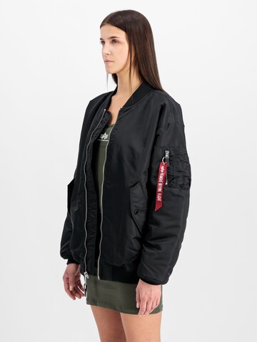 Veste mi-saison 'Ma-1' ALPHA INDUSTRIES en noir