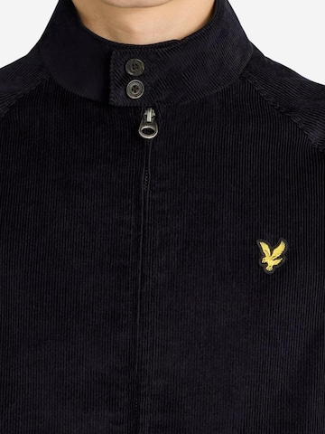 Lyle & Scott Övergångsjacka 'Corduroy Harrington JK2525V' i blå