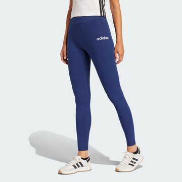 ADIDAS SPORTSWEAR Skinny Sports trousers 'Essentials' in Blue: front