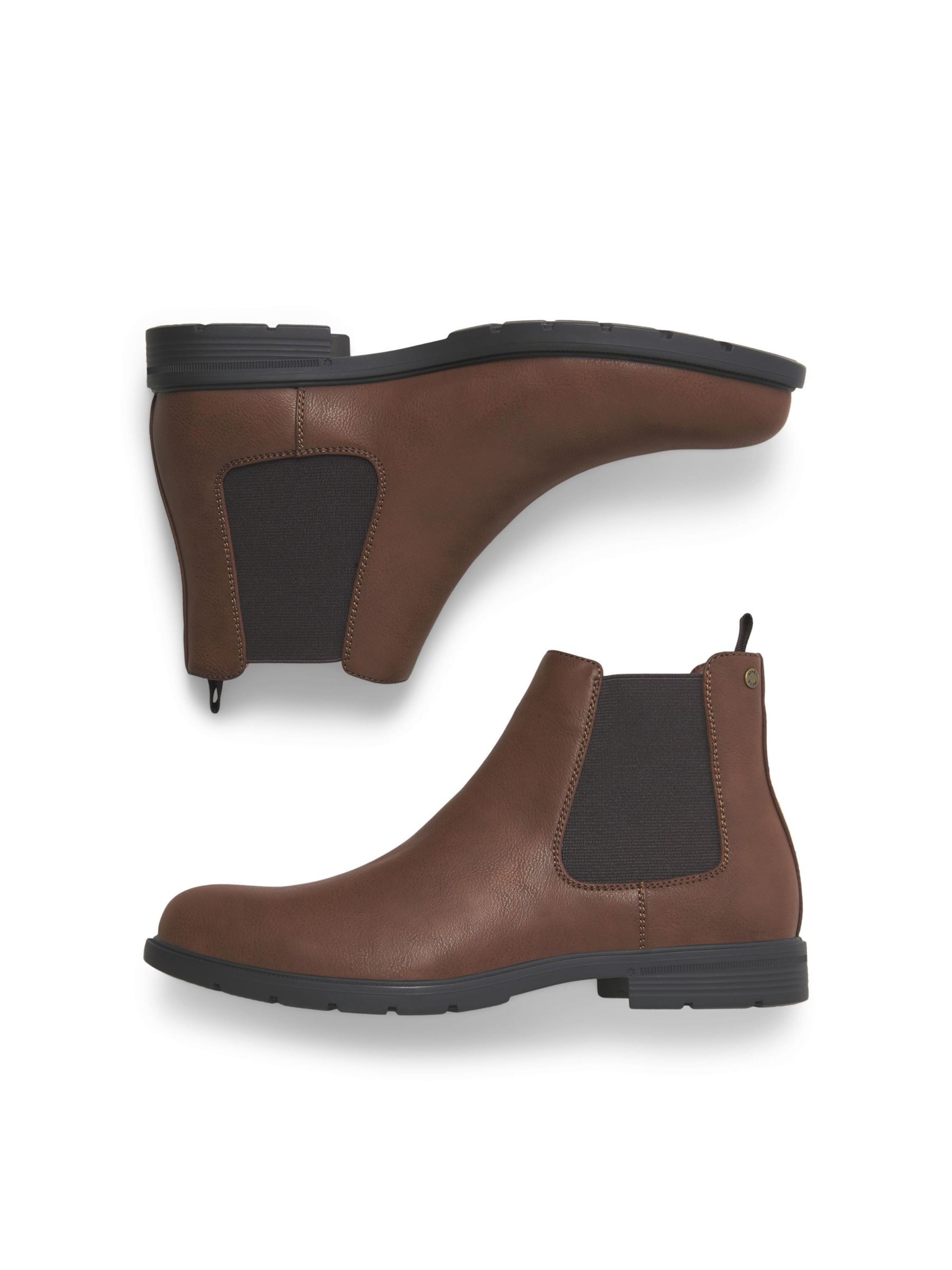 JACK & JONES Chelsea csizmák - barna