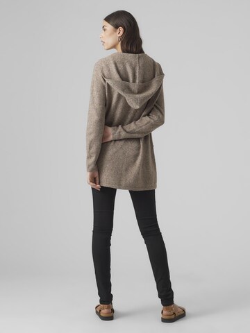 VERO MODA Gebreid vest in Bruin