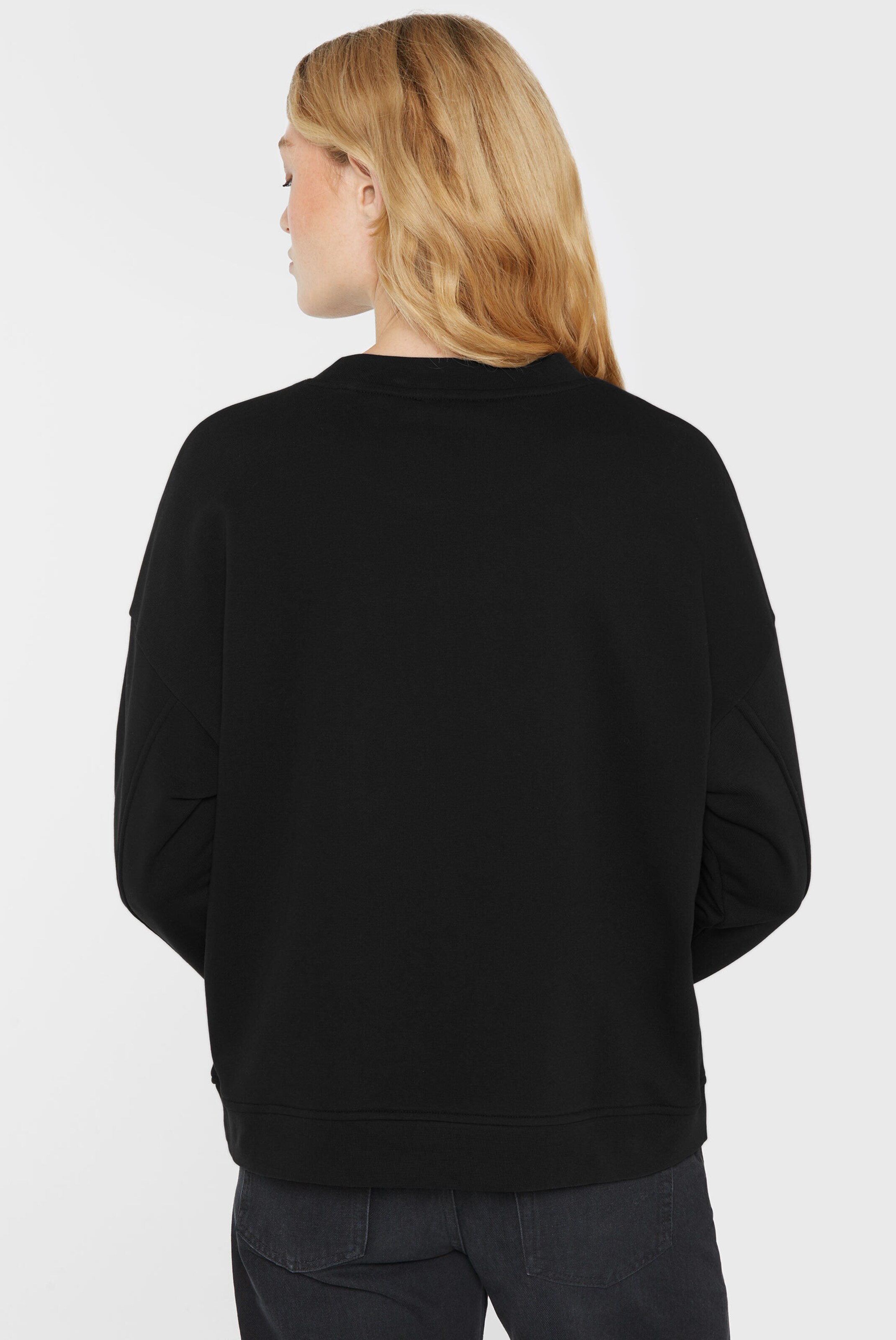 SENSES.THE LABEL Sweatshirt in Black