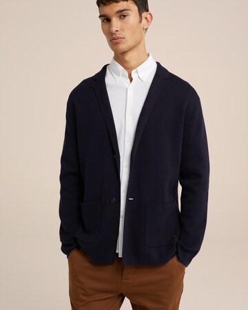 WE Fashion Strickjacke in Blau: Vorderseite