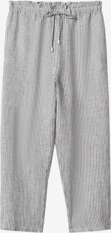 MANGO Pants 'Linew' in Grey: front