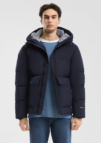 QS Winterjacke in Blau: Vorderseite