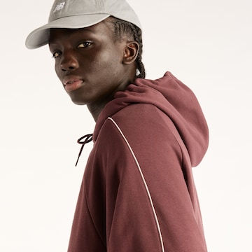new balance - Casaco deportivo 'Trackside French Terry Hoodie' em vermelho