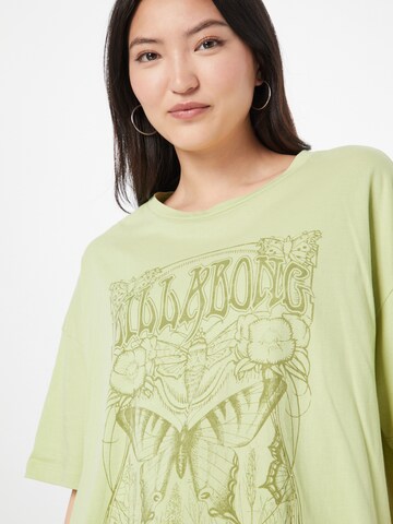 BILLABONG Oversized tričko 'ONE IS ALL' – zelená