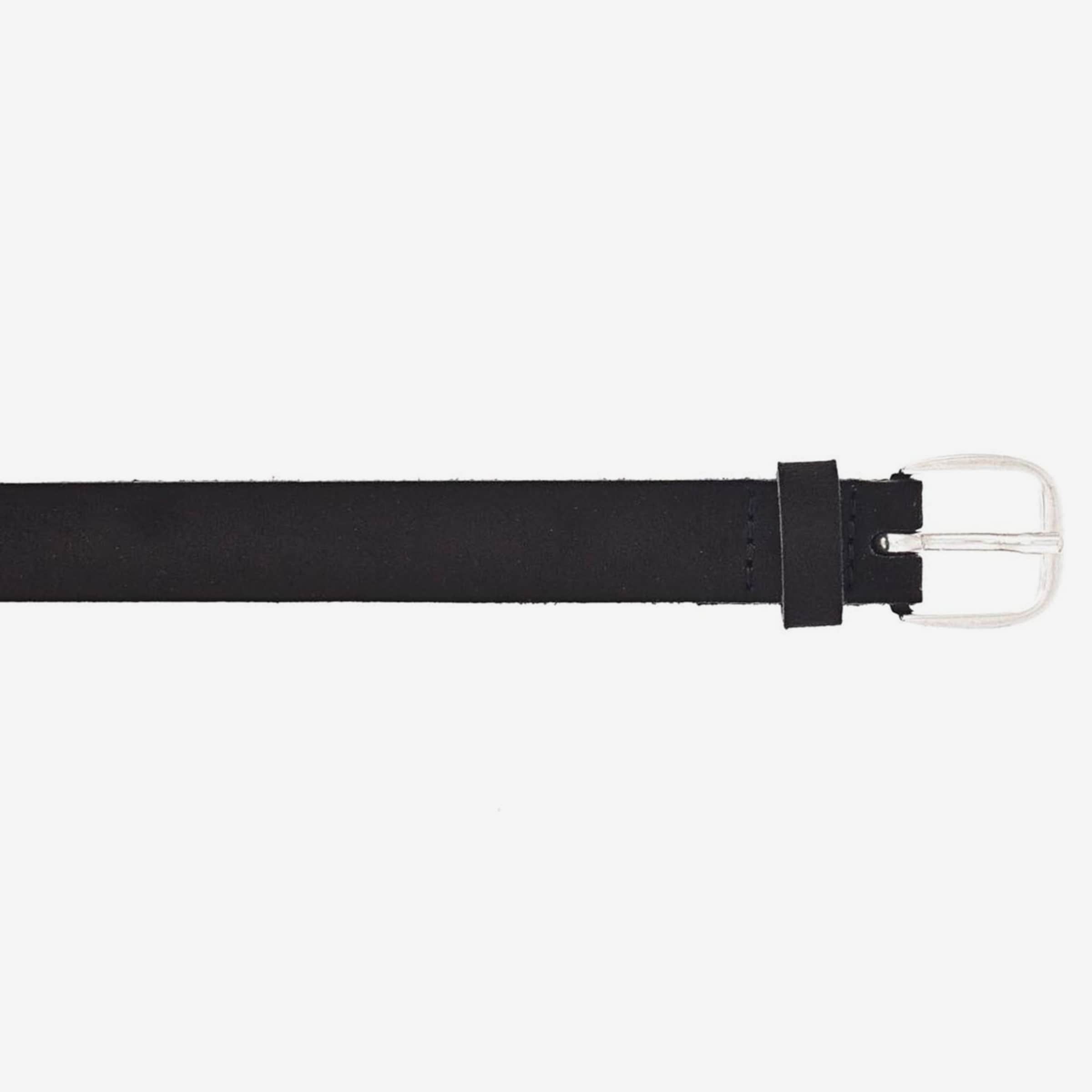 MALLONI Cintura donna in pelle martellata nera