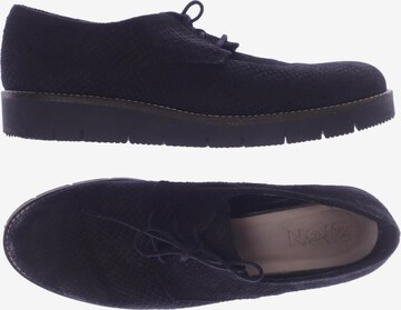 Zign Flats & Loafers in 38 in Black: front