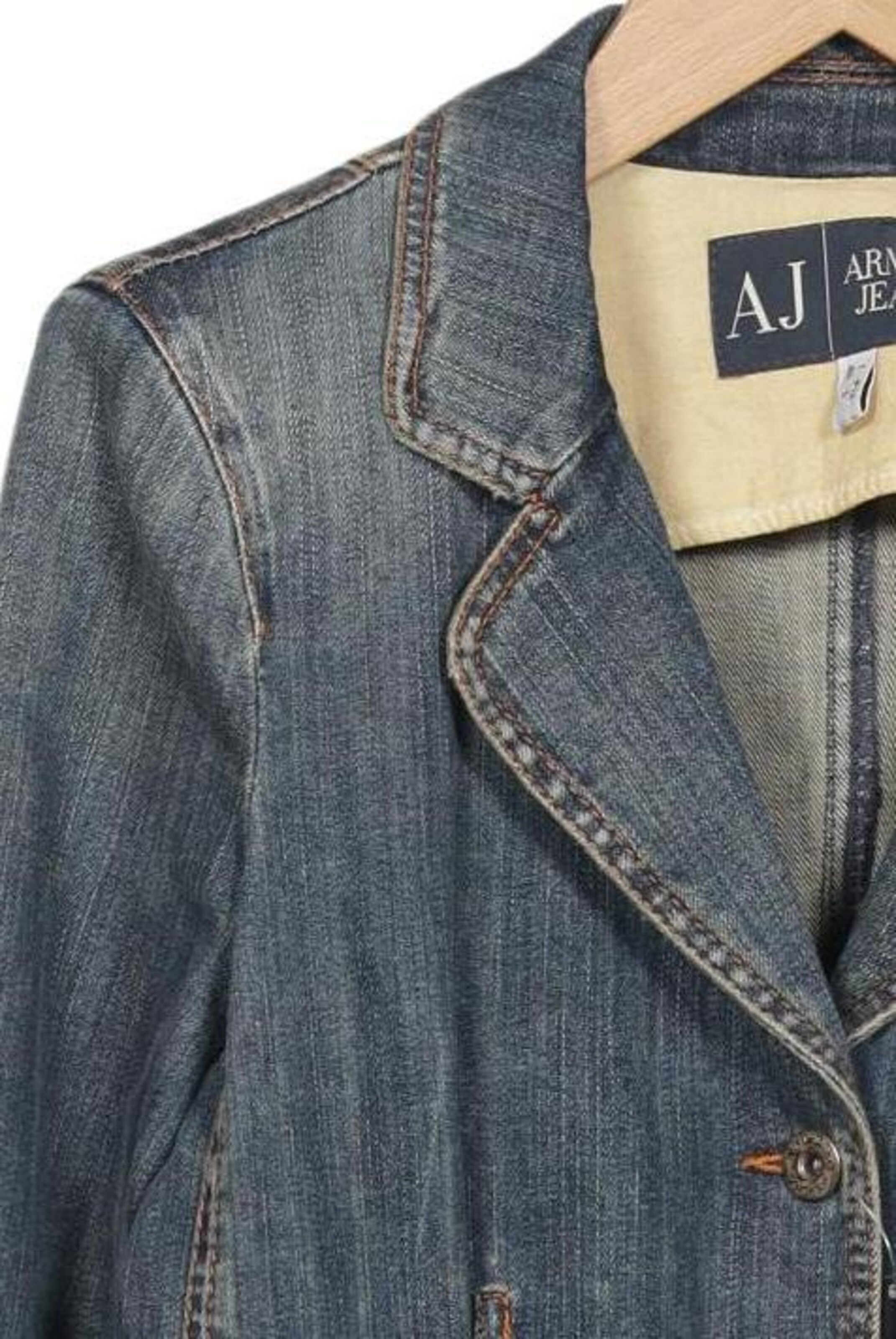 Armani Jeans Jacket & Coat in S in Blue
