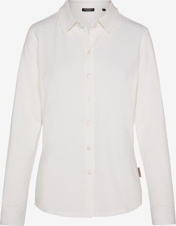 SENSES.THE LABEL Blouse in White: front