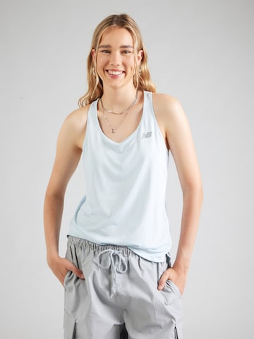new balance Športový top 'Essentials' - Modrá: predná strana