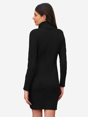 Imily Bela Kleid in Schwarz: Rückseite