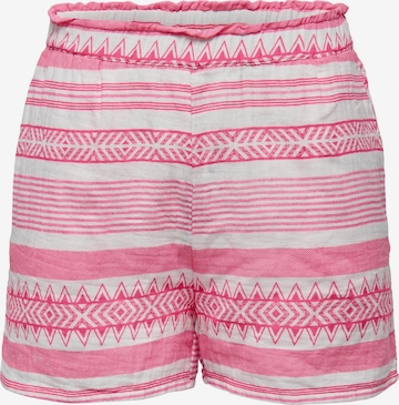 ONLY Regular Shorts 'NORA' in Pink: predná strana