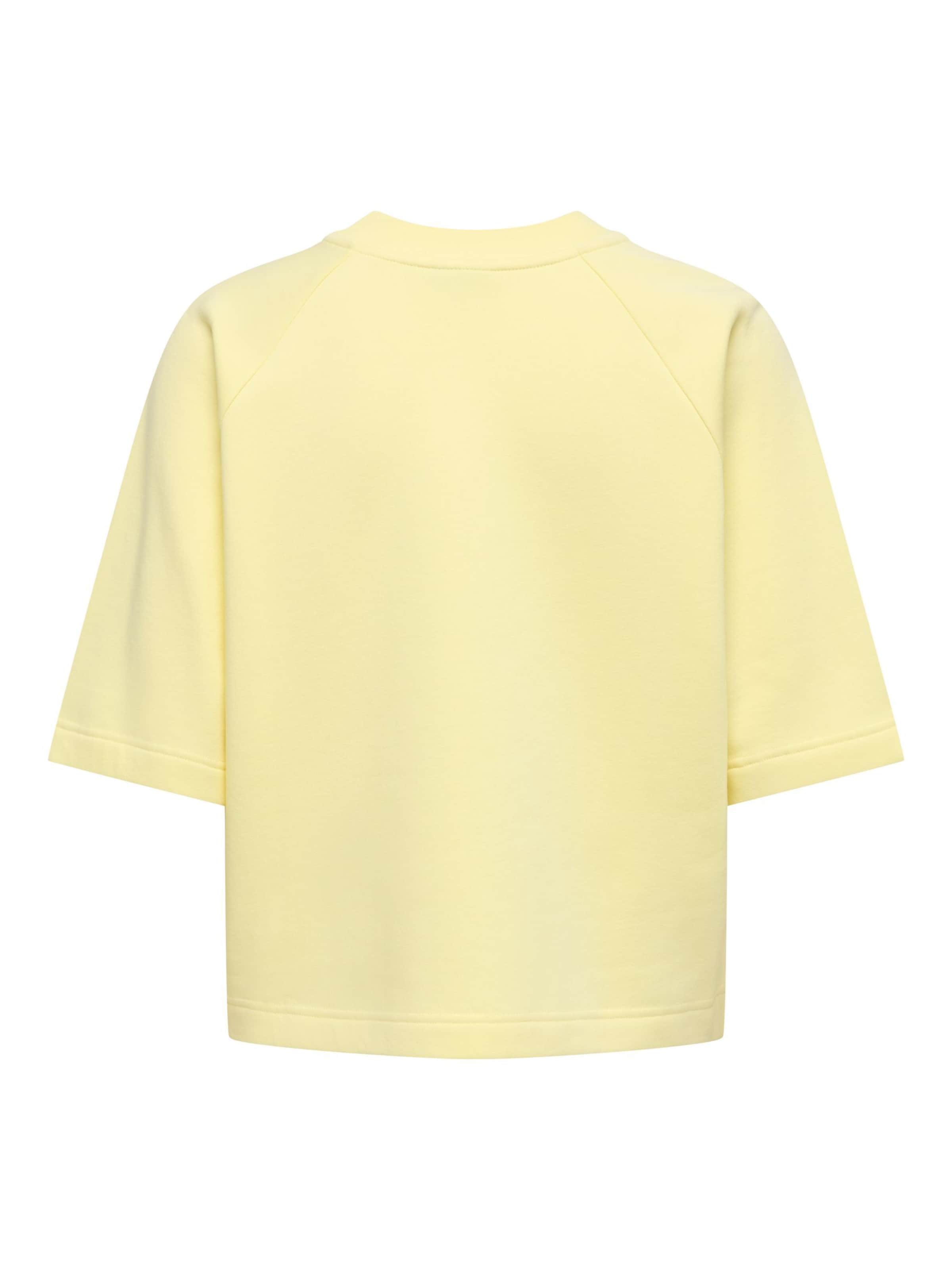 Felpa 'JDYOlivia' di JDY in giallo