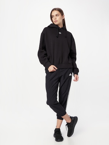 ADIDAS ORIGINALSSweater majica 'Adicolor Essentials friend' - crna boja