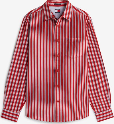 Tommy Jeans Košulja u svijetloplava / crvena / bijela, Pregled proizvoda