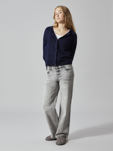 LMTD Gebreid vest 'NLFLodet' in Blauw