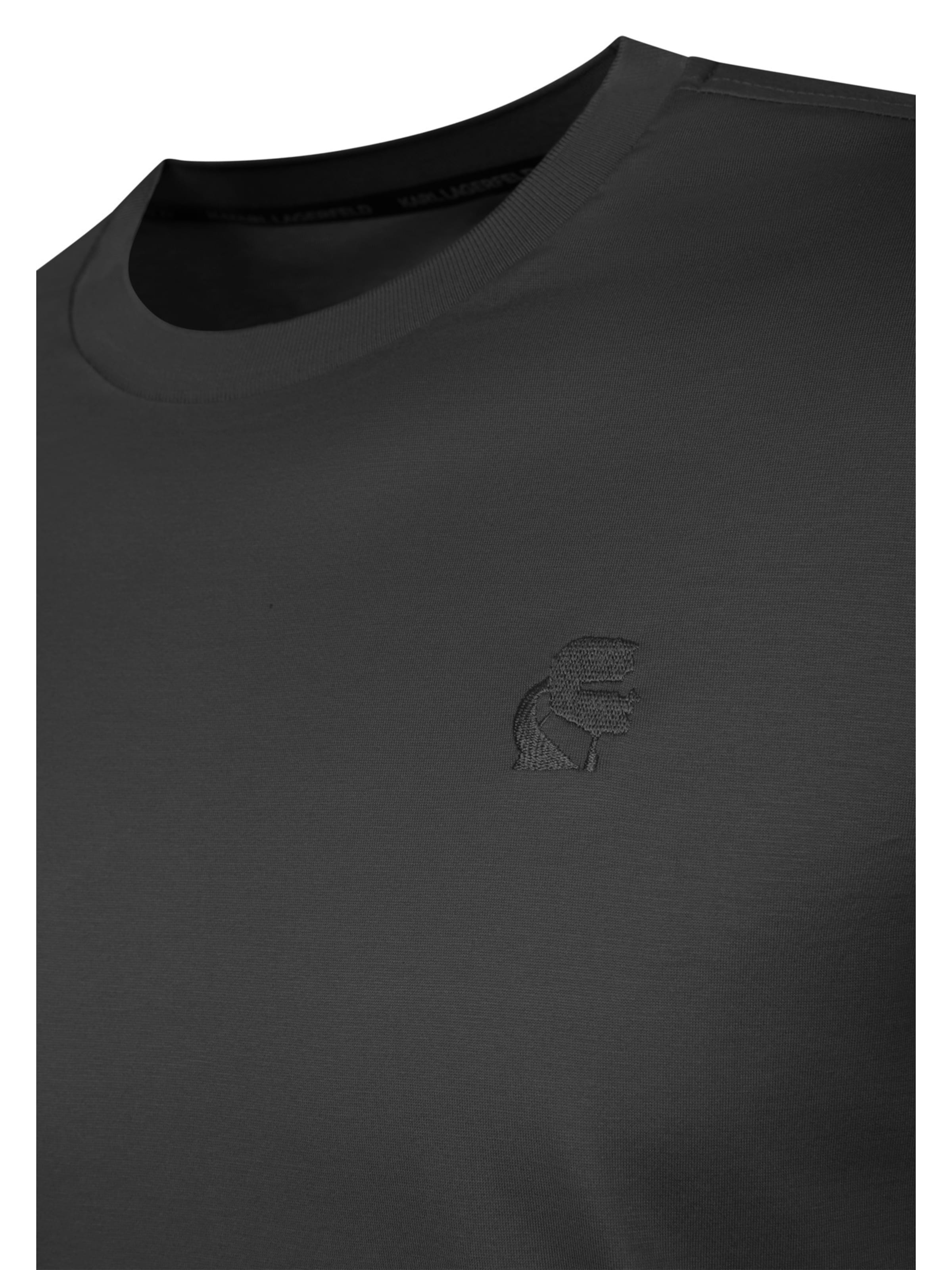 Karl Lagerfeld - Camiseta funcional en negro