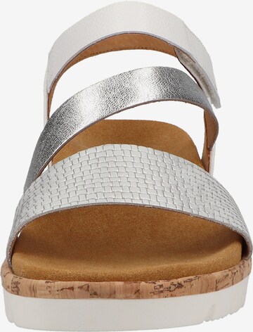 GABOR Strap Sandals in Silver