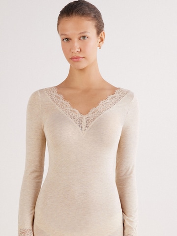 INTIMISSIMI Shirt 'Ultralight' in Beige
