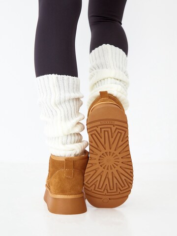 CESARE GASPARI Snow Boots in Brown