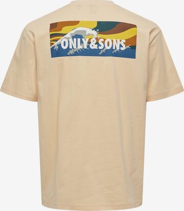 Only & Sons Bluser & t-shirts 'KEITH' i beige