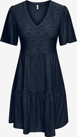 Robe 'ONLSMILLA' ONLY en bleu : devant