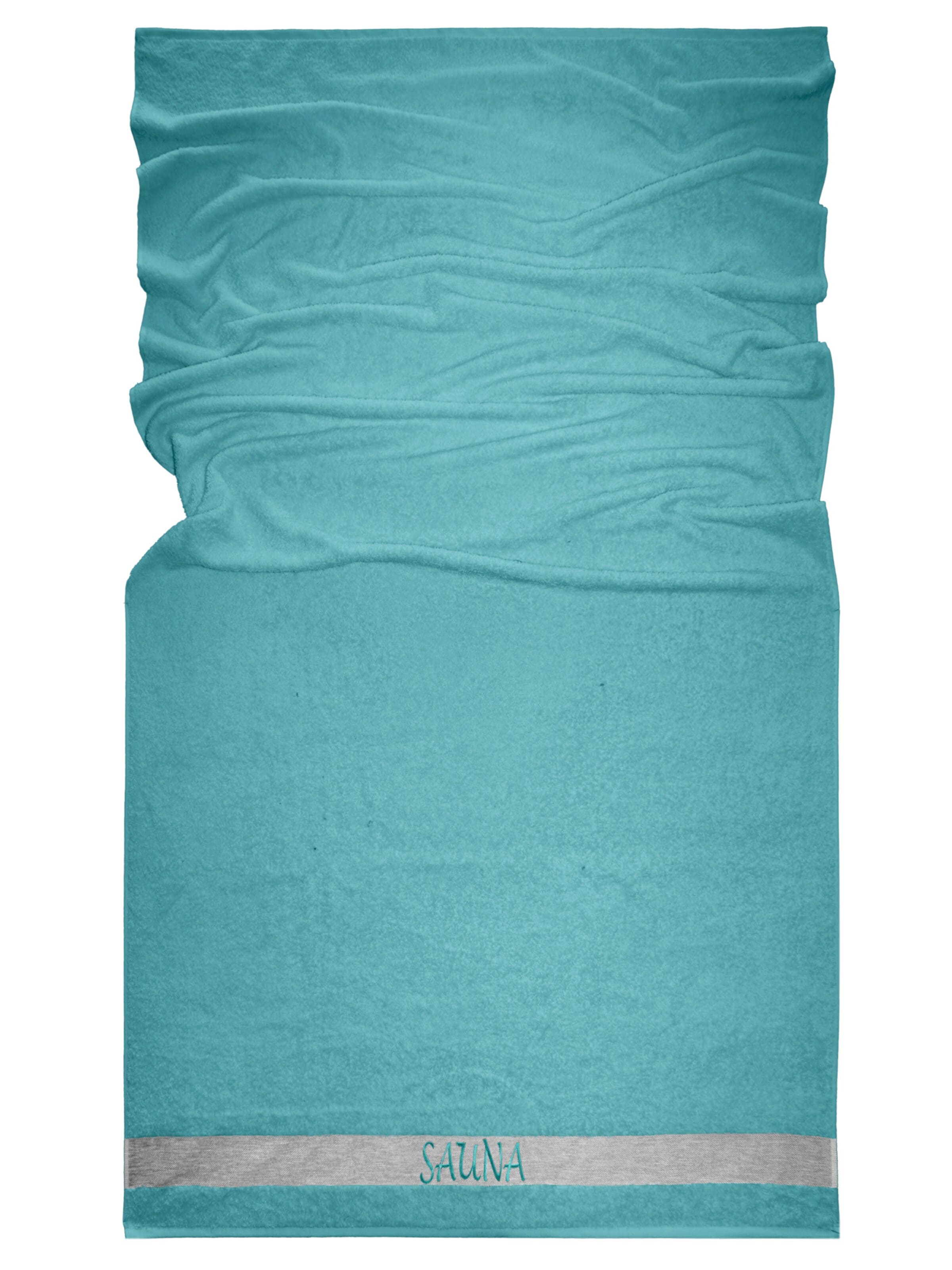 Lashuma Towel 'Lima' in Blue: front