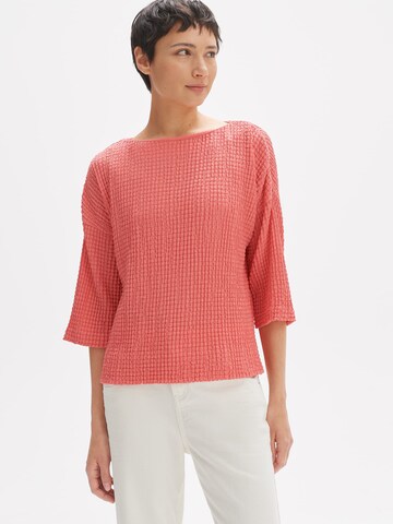 OPUS Sweatshirt 'Gicki' in Rood: voorkant