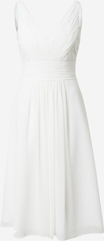 STAR NIGHT Cocktail Dress in White: front