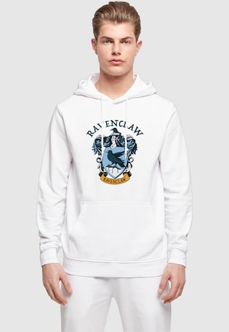 ABSOLUTE CULT Sweatshirt 'Harry Potter - Ravenclaw Crest' in Weiß: Vorderseite