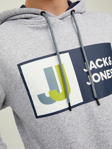 Bluză de molton 'Logan' de la JACK & JONES pe gri