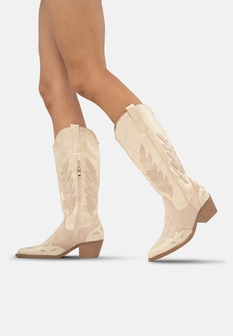 Salinyang Cowboylaarzen in Goud