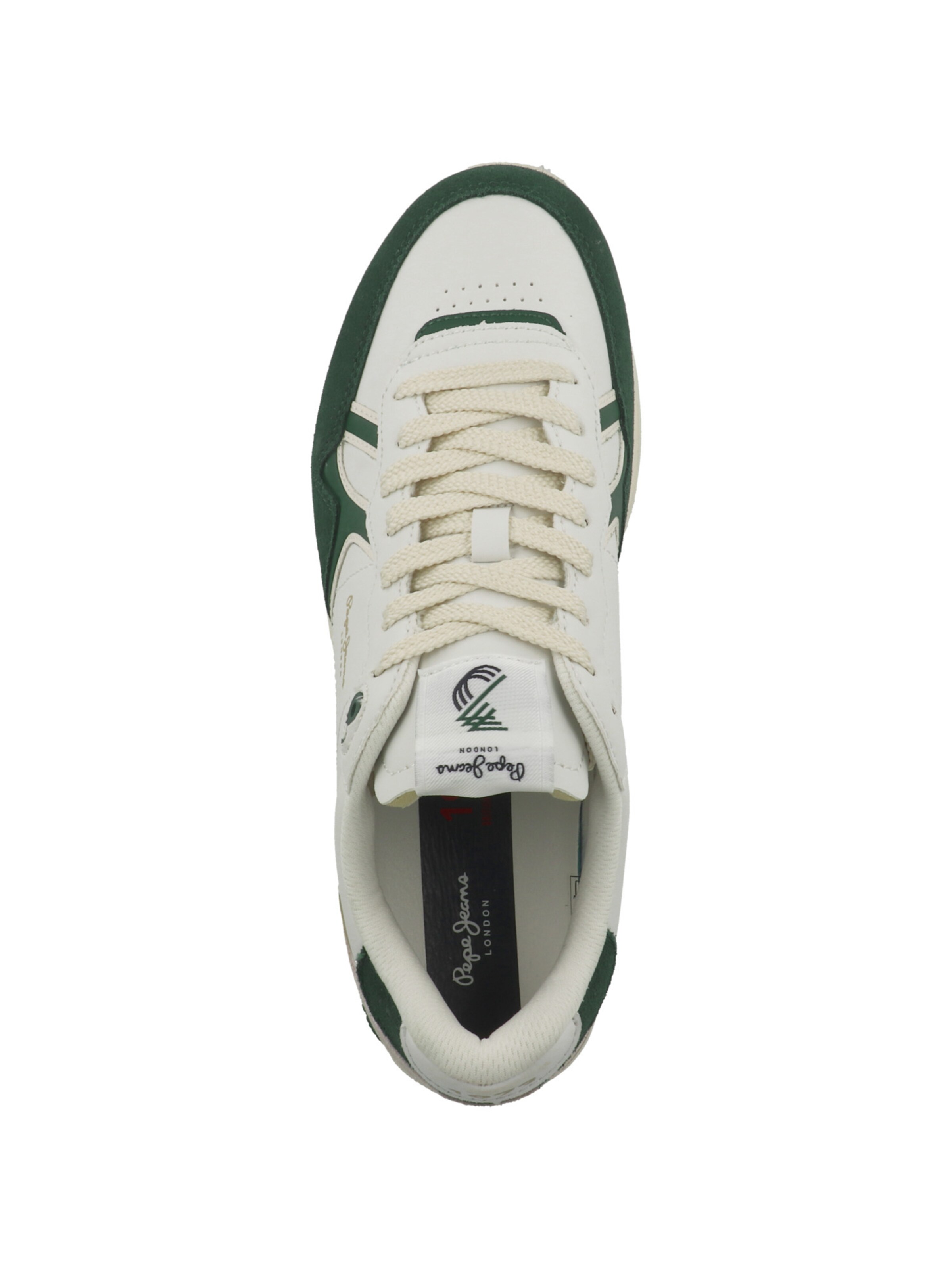 Baskets basses 'Brit Ivy ' Pepe Jeans en blanc