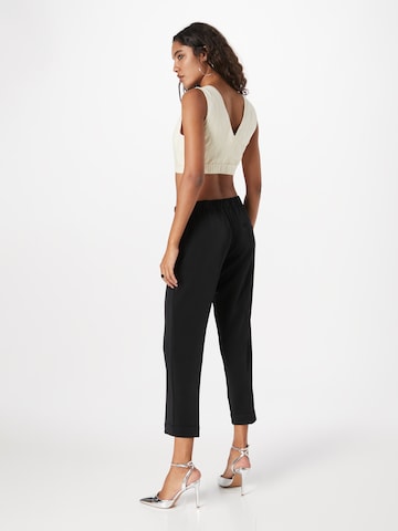 Samsøe Samsøe Slim fit Pleated Pants 'HOYS' in Black