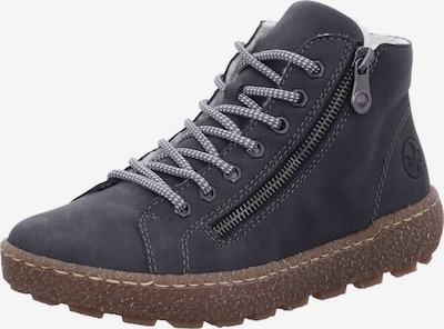 Rieker Zapatillas deportivas altas 'Sneaker High Damen N1020-45 Kunststoff (Synthetik) in grau' en 37 en gris, Vista del producto