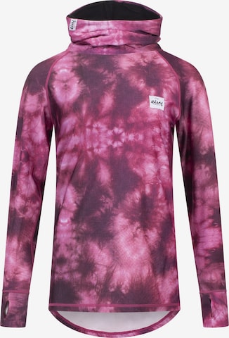 T-shirt fonctionnel Eivy en violet : devant