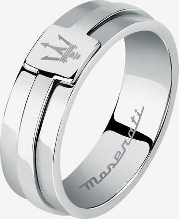 Maserati Ring in Silver: front