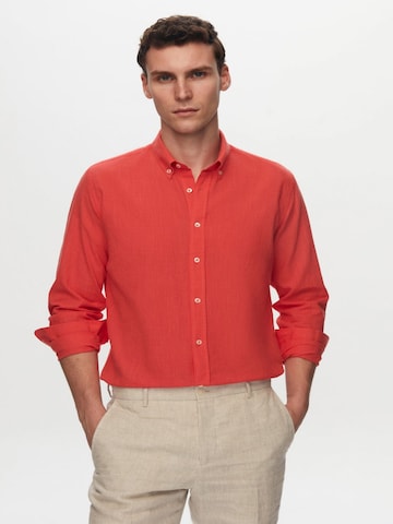 D’S Damat Shirt in Orange: front