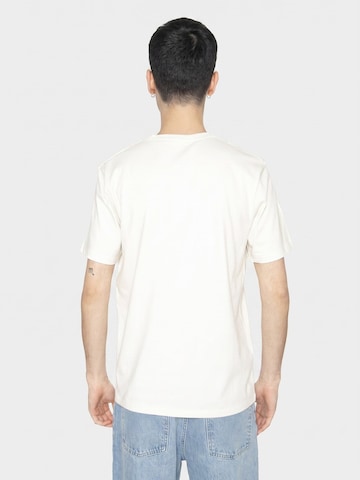 WRANGLER Póló 'Sign Off Tee Vintage White' - fehér