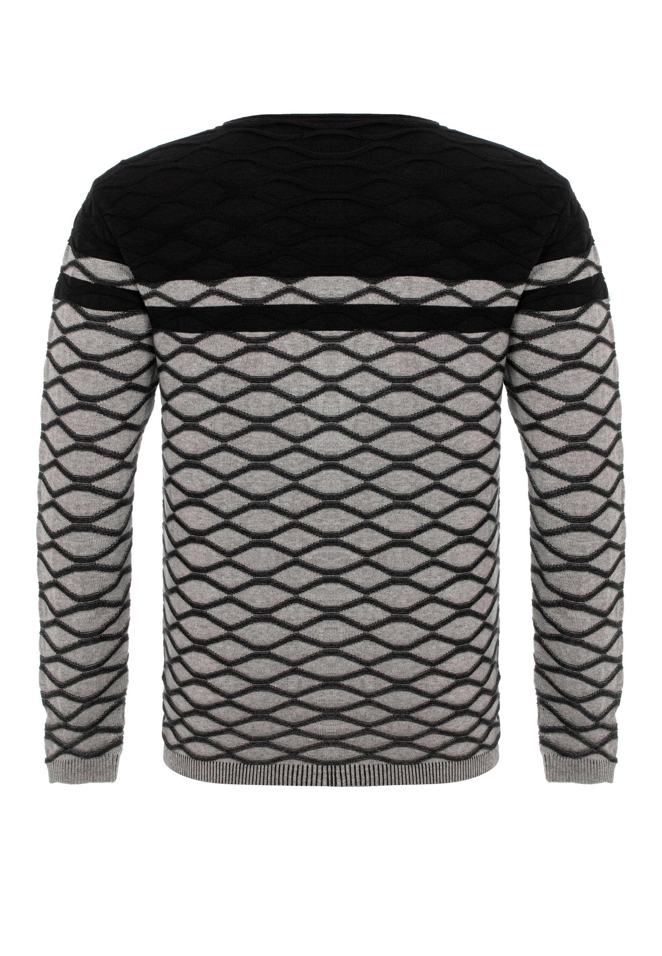 CIPO & BAXX Pullover in Grau