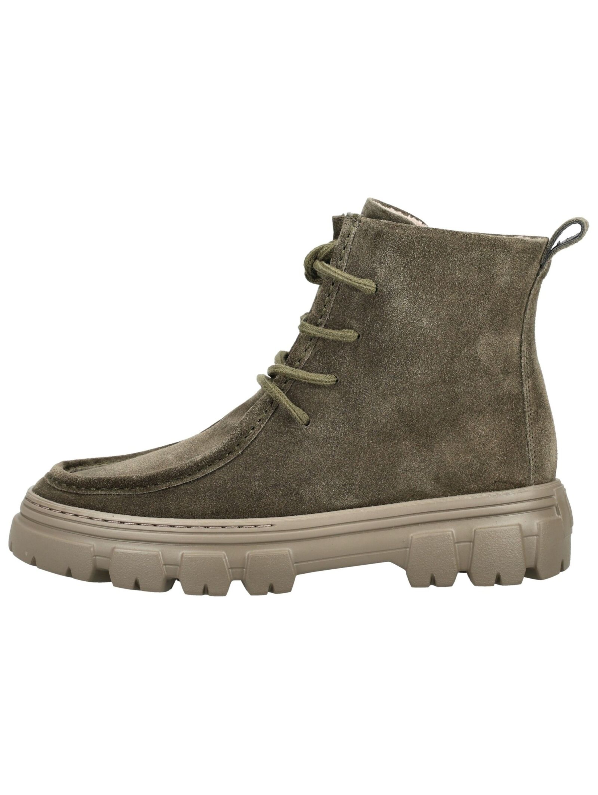 Bottines à lacets Paul Green en vert