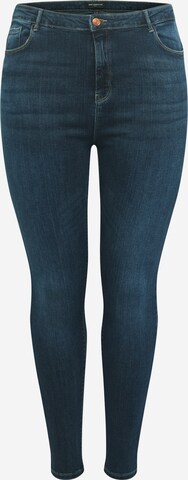 ONLY Carmakoma Skinny Jeans 'Laola' i blå: forside