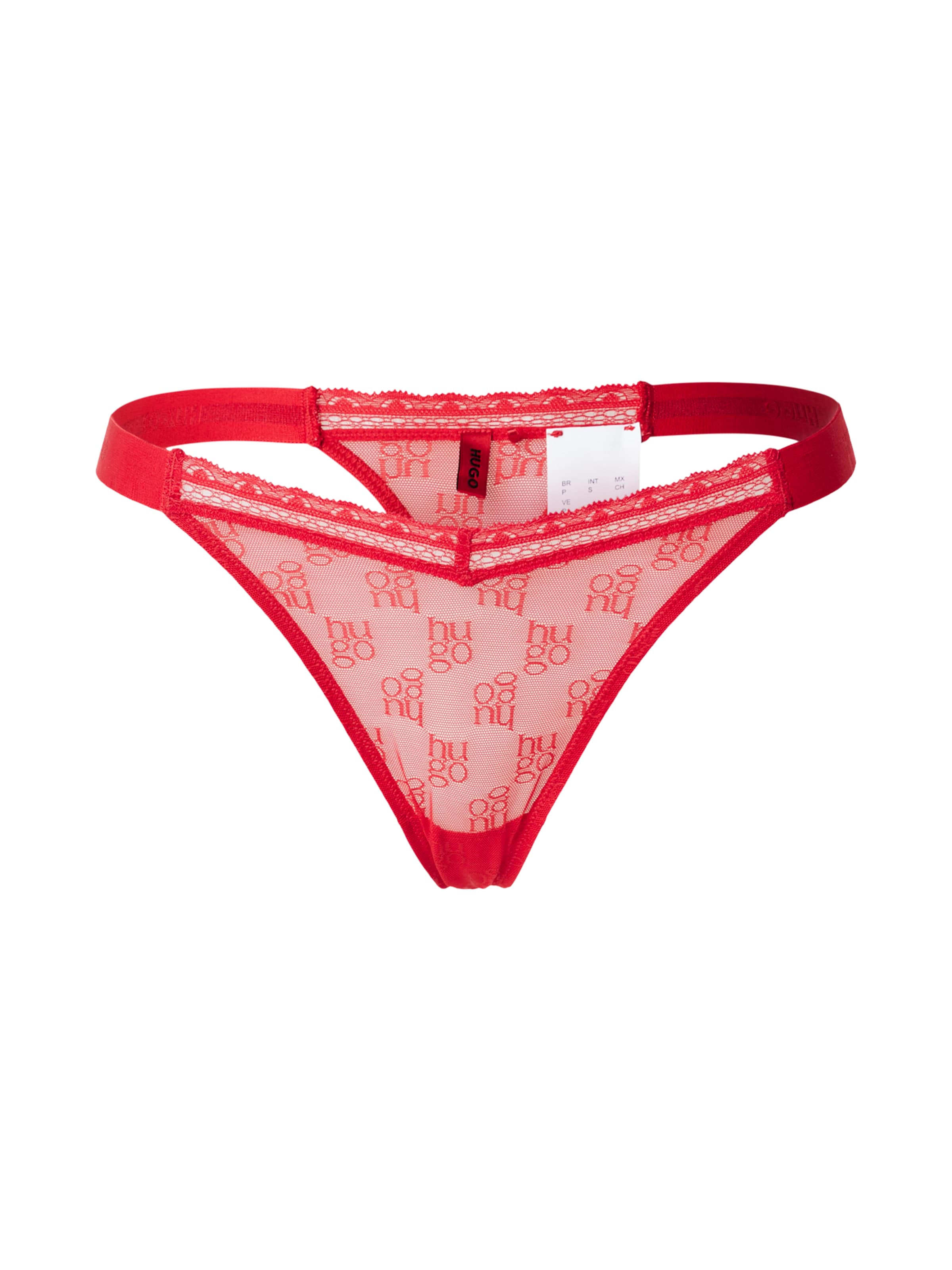 HUGO Tangá 'SARTORIAL' - Červená: predná strana